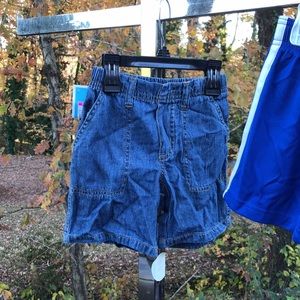 NWT Circo Elastic Back Denim Blue Jean Shorts 3T